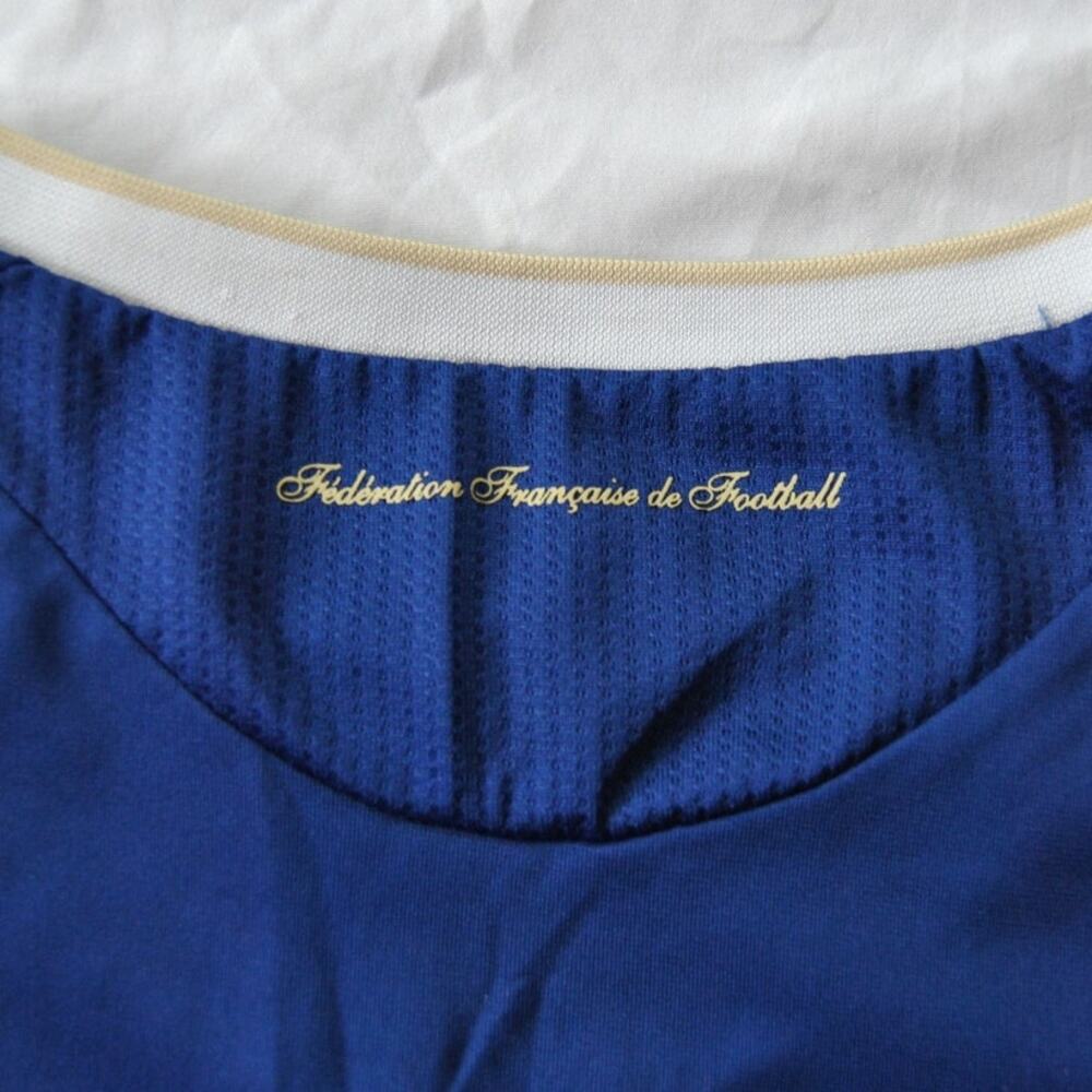 France 2009/2011 Adidas Home Football (Soccer) Jersey Blue & Red XX-Large - Picture 7 of 13
